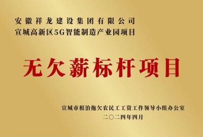 5G无欠薪标杆项目